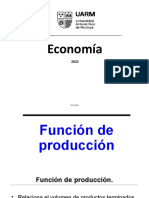 Función de Producción