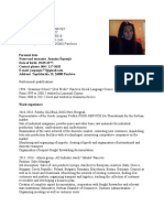 Jasmina CV English