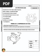 Primera Lectura de Plan Lector