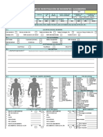 Formato de Investigacion de Incidentes Accidentes Analisis de Causas