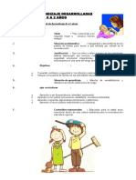 SESIONES DE APRENDIZAJE 2 AÑOS - Doc - Documentos de Google