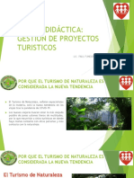 Actividad N°05 Por Que El Turismo de Naturaleza Es Considerada La Nueva Tendencia - Gestion de Proyectos Turisticos