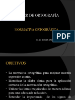 Diapositivas Taller de Ortografía El Punto