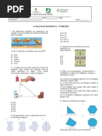 Prova Matemática 7º Ano Iv Bimestre