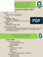 Week1 - Thermodynamic Relations MEC 521