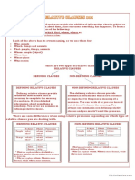 Relative Clauses