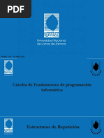 U4 - Presentación - Estructuras de Repeticion - Version 1.01 24-Abril-2021