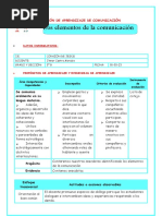 Sesiòn de Aprendizaje 6 Unidad 0 Comunicaciòn Compartimos Nuestras Anècdotas 30-03-23