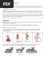 1°básico Ciencias Naturales Guía 7. Profesoras Primero Básico