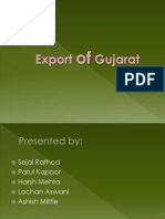 Export of Gujarat