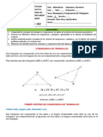 Congruencia y Semejanza de Triangulos