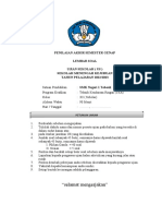 Soal Ujian Kelas Xi (PSPTKR)