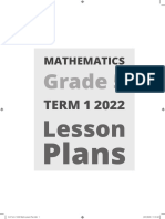 GR 5 Term 1 2022 Maths Lesson Plan