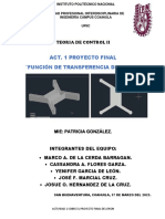 Act. 1 Proyecto Final - Funcion de Transferencia Del Dron