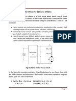 DC Series Motor Single Phase Half & Full Controlled Drives