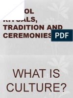 School Rituals, Traditions and Ceremonies