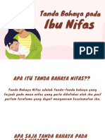 Tanda Bahaya Nifas