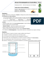 TP22 - Chromatographie Sur Couche Mince