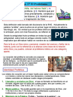 Tema 17 El Profetismo