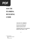 South FL BLDG Code