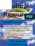 Science 7 q4 w2 Natural Resources