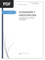 Ciudadania y Participacion 1 Año