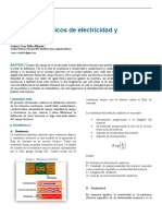 Resistencia, Resistividad, Capacitancia, Etc.