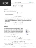 TIN1 Electromagnetisme 18-19 Série1 Corrigé