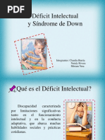 Déficit Intelectual y Síndrome de Down