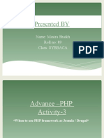 Advance - PHP-3