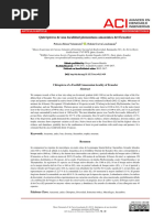 Administrator, Composicion y Estructura de Quiroì Pteros de Una Localidad Piemontana de La Cordillera Nororiental de Ecuador