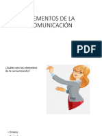 Elementos de La Comunicación