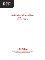 Legislativo Metropolitano - Gustavo Fierro