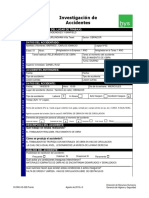 Investigacion de Accidente