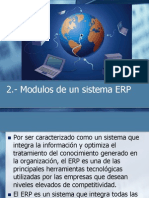 Modulos de Un Sistema ERP