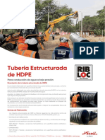 Catálogo Tubería Estructuradade RIBLOC HDPE Nicoll