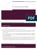 Module - 2 - The Reflective Language Teacher