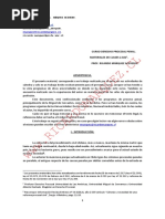 Derecho Procesal Penal Agosto 2.022