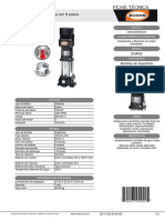 Ficha Tecn Bomba - Multietap - SSXV25ME0300