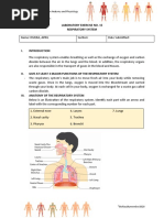 Lab Exercise15 Respiratory System