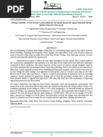 Final Paper - 2 On Study and Design of Mini Dam On Adan River Near Bori Gosavi Village