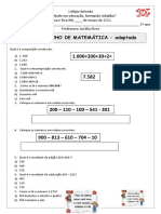 Simulado 1ºb 5º Ano