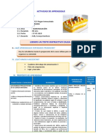 SESION COM. LEEMOS TEXTO INSTRUCTIVO Causa Rellena