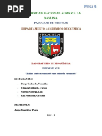 INFORME 5 de Lab de Bioquimica