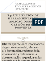 Uf051: Aplicaciones Informáticas de La Gestión Comercial