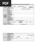 Formato de Ficha de Derivación Del Estudiante para Psicología