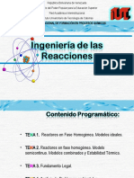 Ingenieria de Las Reacciones Present