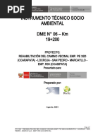 INSTRUMENTO TÉCNICO SOCIO AMBIENTAL - DME #06 - 19+200 Rev. 07.08.21