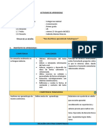 SESION DE APRENDIZAJE DE TRABALENGUAS Viernes 13 DE AGOSTO