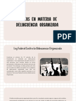 Delincuencia Organizada